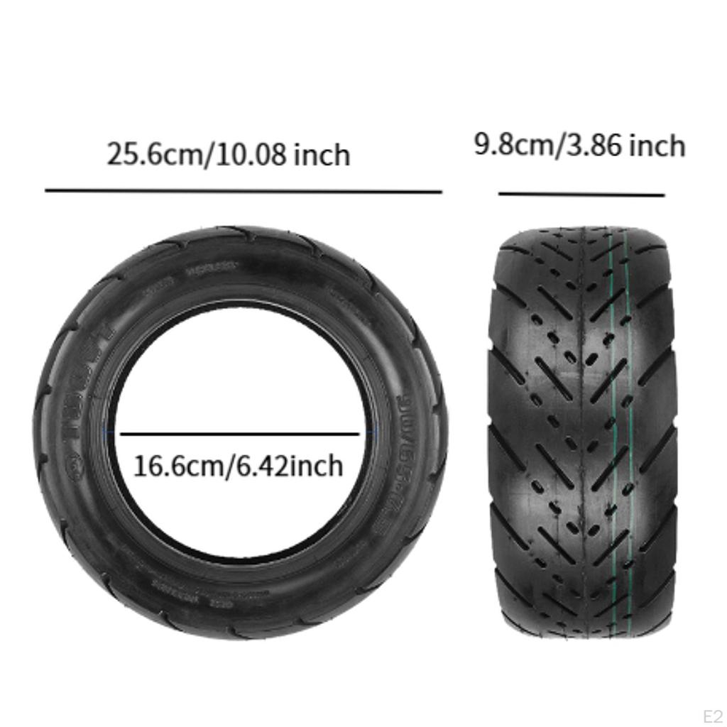 Tubeless Vacuum Tire ,90/65-6.5, Easy To Install, Premium, Spare Parts, Accessories,Rubber ,Replaces