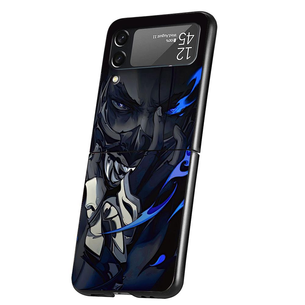 Valorant Game Cool Cover Phone Case For Samsung Galaxy Z Flip 7 6 5 4 3 5G Flip7 Flip6 Flip5 Flip4 Flip3 Black Fundas Shell Gala