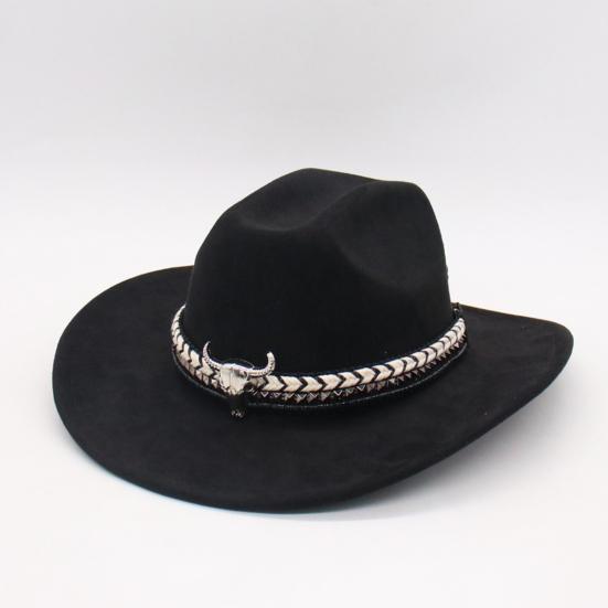 Cowboy Hat for Women And Men Shapeable Brim Western Cowgirl
