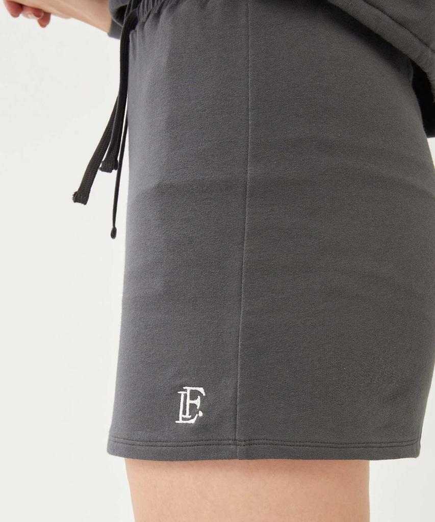 Love Forty Logo Skirt Grey