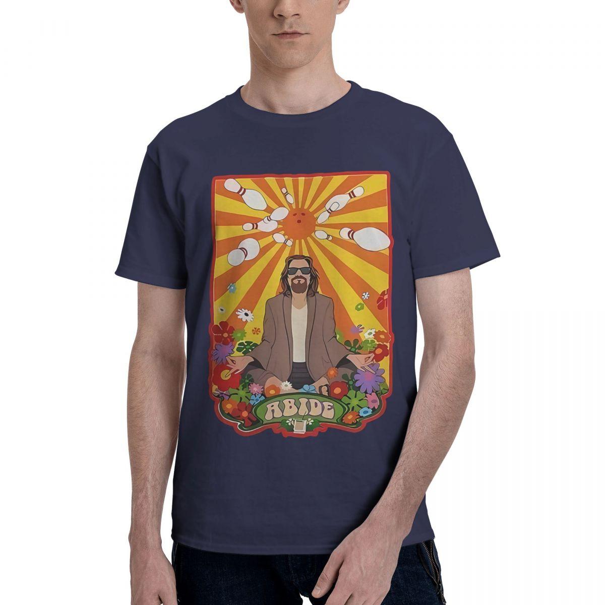 

Abide The Big Lebowski Movie 100 Cotton Casual Breathable Confortable Tops Funny Ugus TShirts Clothes Men 4XL