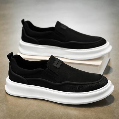 Spring and Summer New Fashion Handsome Trend Wear-resistant Non-slip Ultra-light Low-top Breathable Cloth Shoes One Pedal