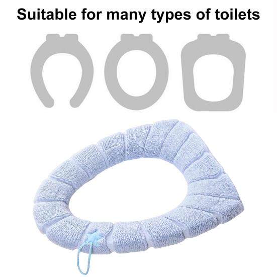 Toalettsetepute Ultramyk Holder Varmen Vaskbar Tegneserie All Inclusive Nærkrakkmatte Baderomstilbehør