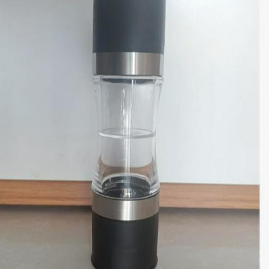 Dual Pepper Grinder with 304 Stainless Steel – Manual Double-headed Design for Home Kitchen Use