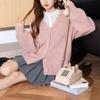 TonLion Women's V-Neck Knit Cardigan