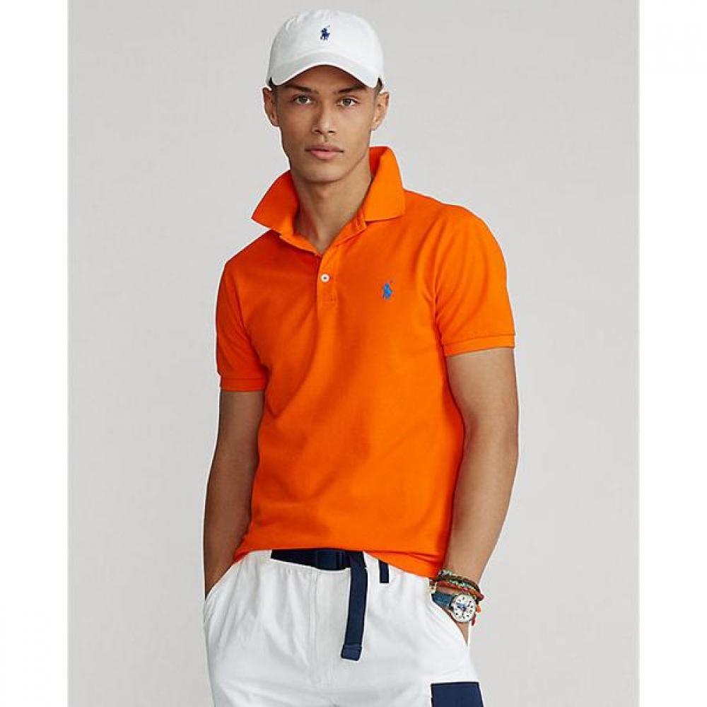 

Polo Ralph Lauren Mens Custom Slim Fit Mesh Polo Shirts Mnpokni1n820500800 L