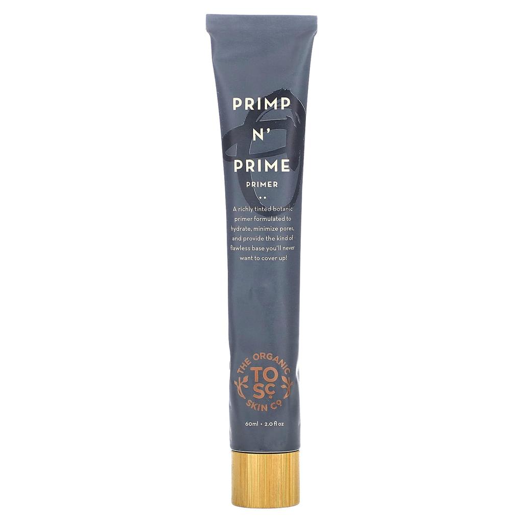 The Organic Skin Co. Prim and Prime Primer, Rose Gold, 60Ml(2Fl Oz)