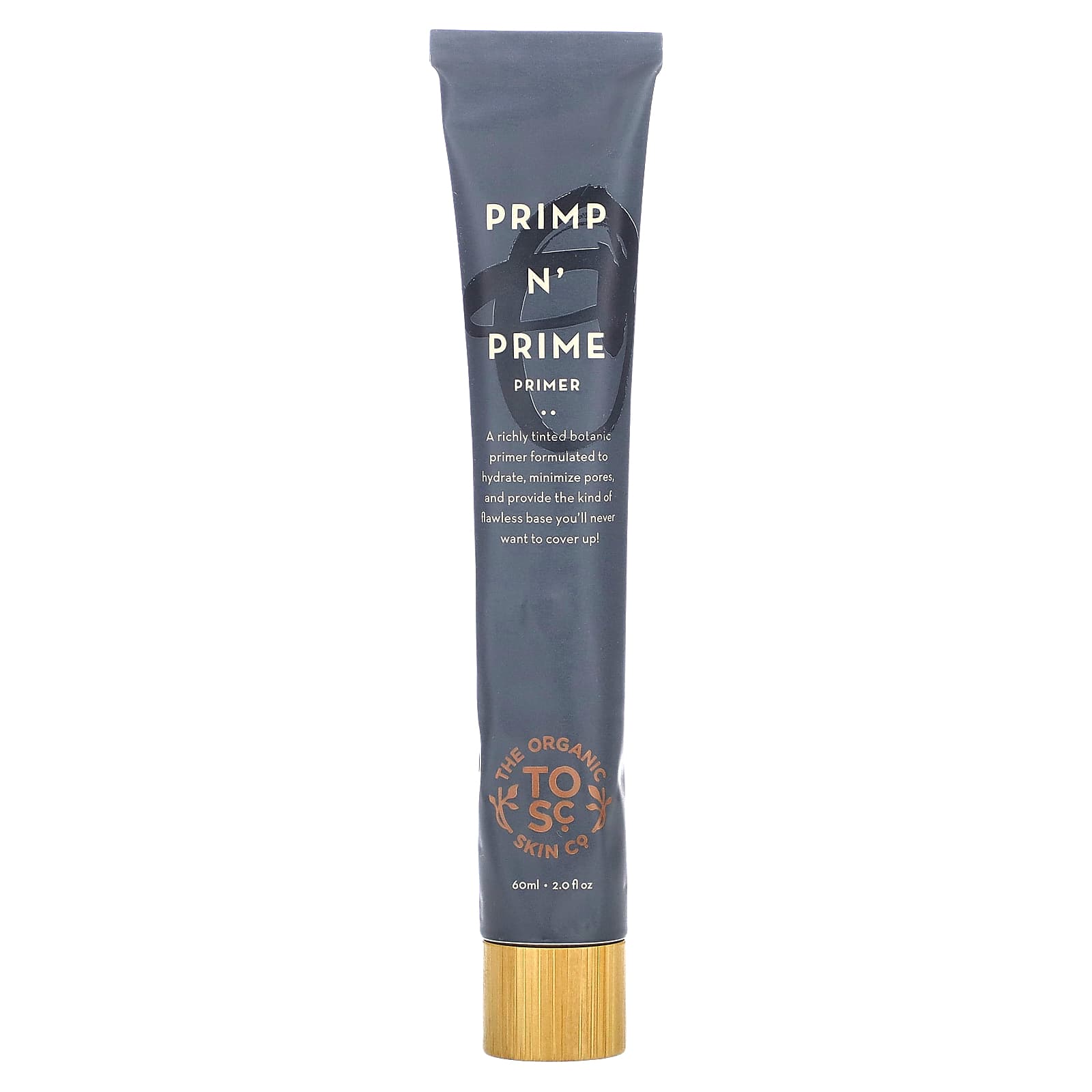 

The Organic Skin Co., Prim and Prime Primer, розовое золото, 2 жидких унции (60 мл)