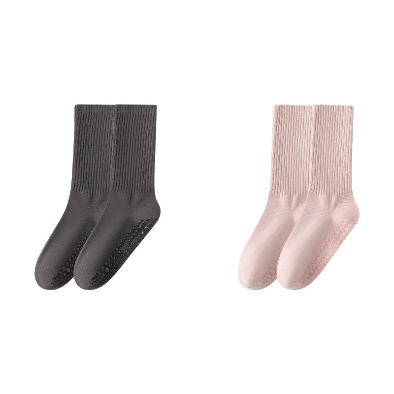 Women s Anti-Slip Yoga & Pilates Mid-Calf Socks One Size