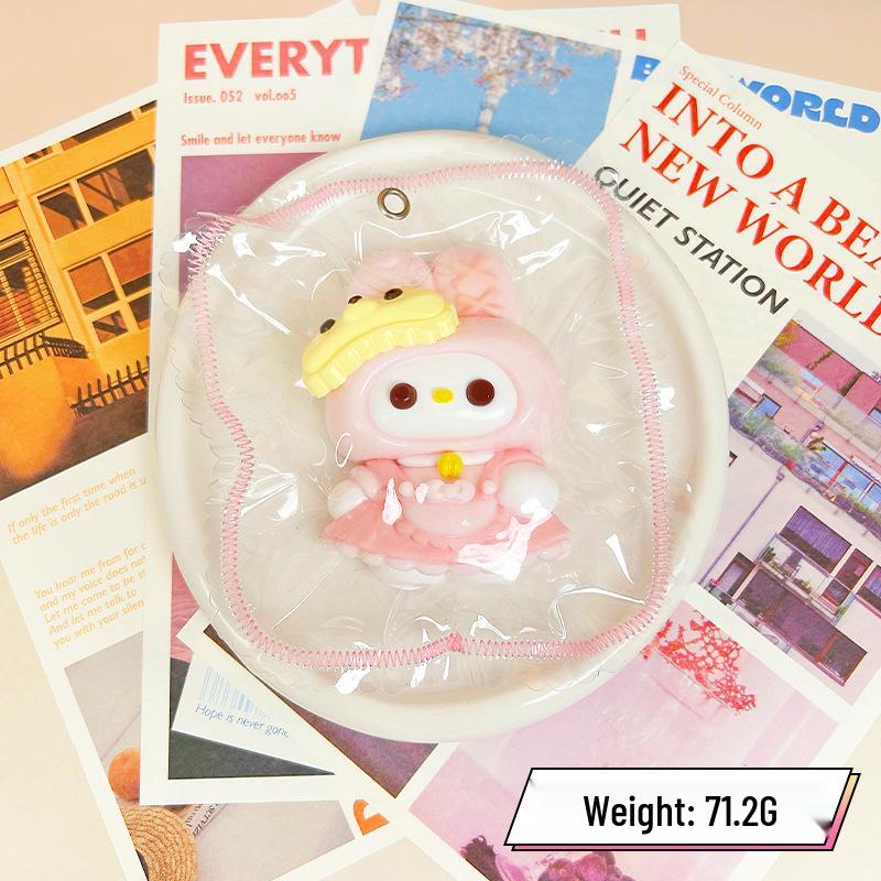 KT Series Squishy Silicone Animal Cream Slime Toy with Seamless Edge