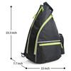 Unisex Pickleball & Tennis Racket Backpack - Travel & Portable Storage Case
