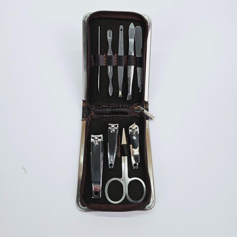 9-piece stainless steel nail clipper set