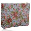 accessory light blue [Laura Ashley] Pouch, case, cute, stylish, women's, floral, botanical, Cransford, elegant, ilpp-02-blue,