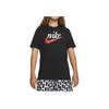 Alphabet Print Casual Crew Neck Vintage Short Sleeve T-Shirt Men Tops Black DZ3280-010