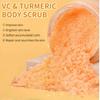 Turmeric Scrub Exfoliating Body Scrub for Glowing Skin Natural Skincare Treatment with Antioxidants for Smooth Radiant Skin