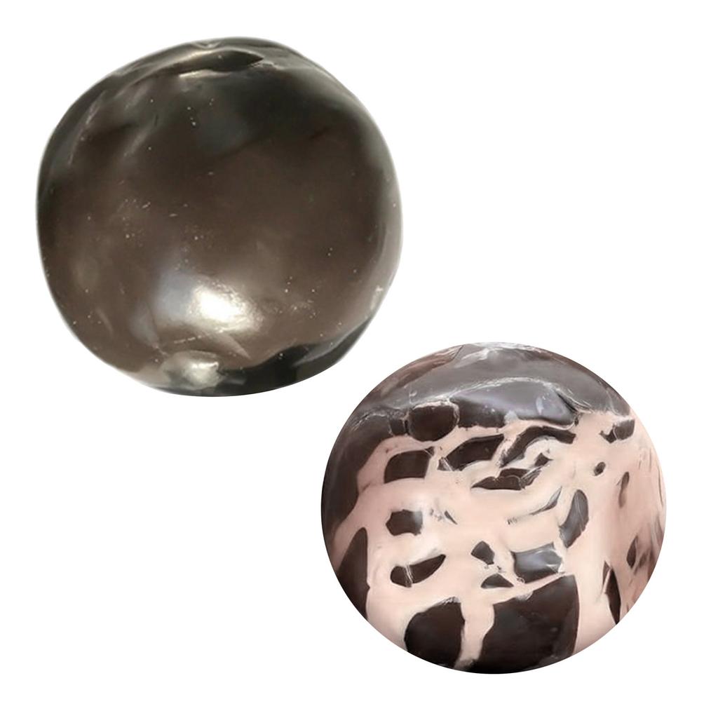 Squishy Dumpling Chocolat Anti-Stress Avec Revêtement Cire Pâte Lente Pour Son Craquant Sensoriel Jouet Pour Tous Les Âges Bureau Anti-Stress
