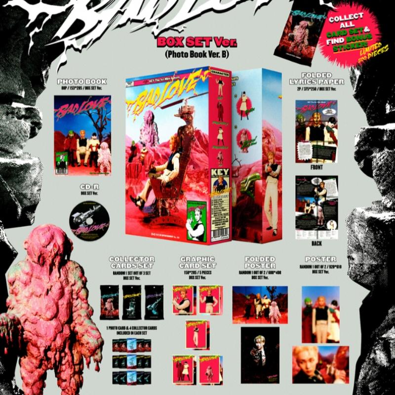Key   Bad Love   1. Mini-Album  Box-Set-Version. 