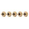 5pcs Watch Crown Parts Quartz Mechanical Watch Crown Spare Kit Replacement Accessories7mm   0.28in
