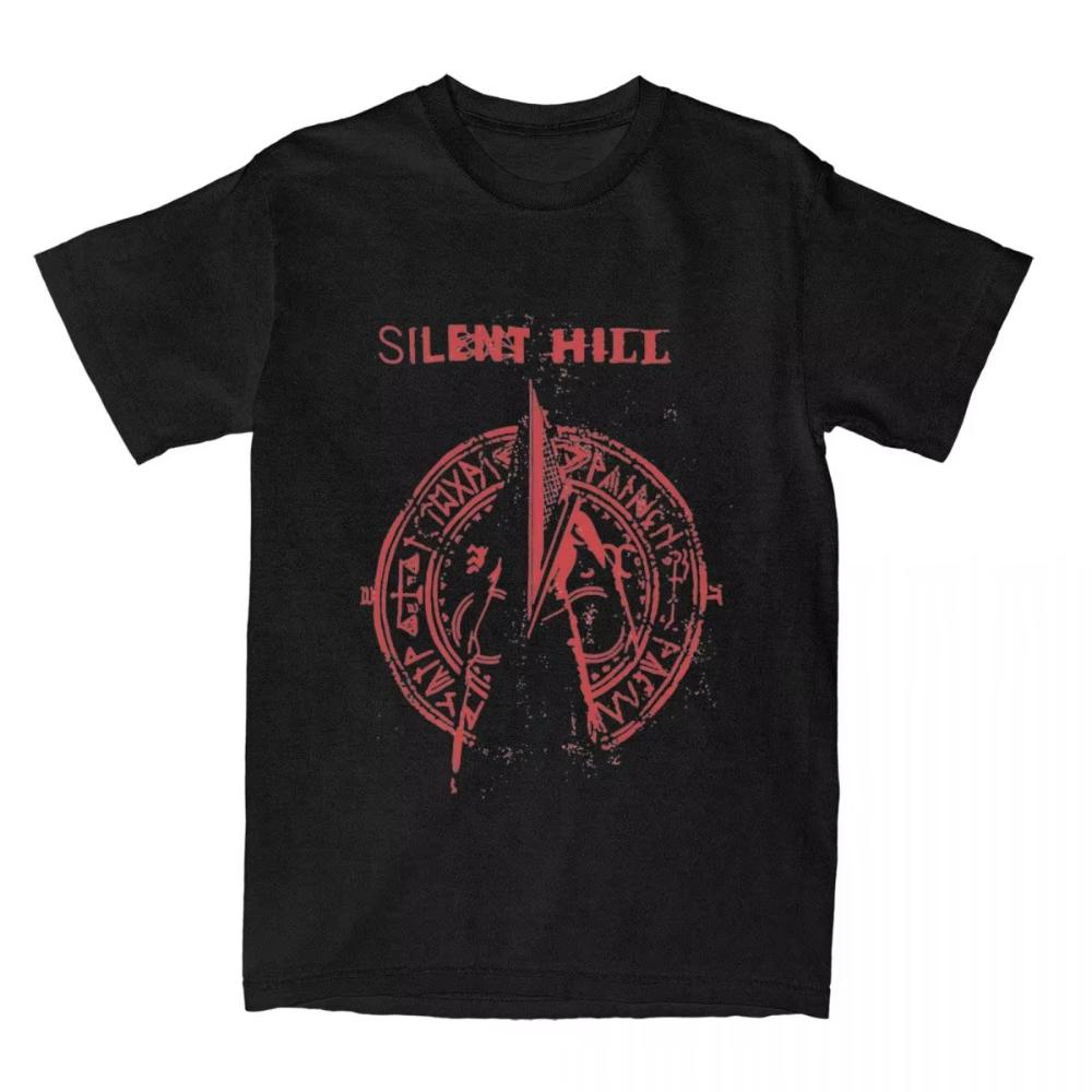 

Silent Hill Movie Stuff Printed TShirt Men Women Game Awesome Cotton Original Tops Fashion Oversized New Hot Sale Male Tshirt S