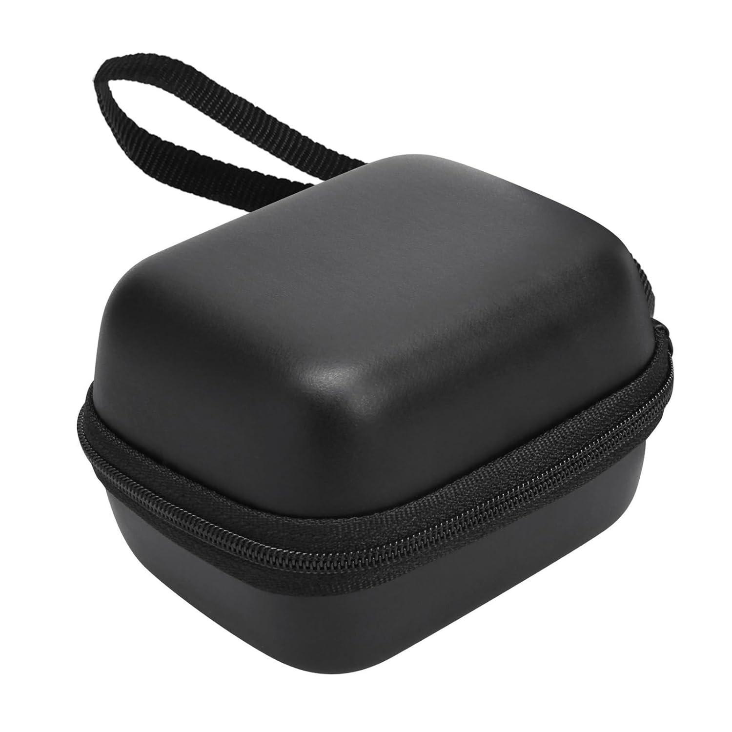 

Защитный портативный детский интерактивный дорожный чехол для игрушек для цифровых питомцев, удобный ремешок для переноски, в комплект входит 10*9*6cm чёрный