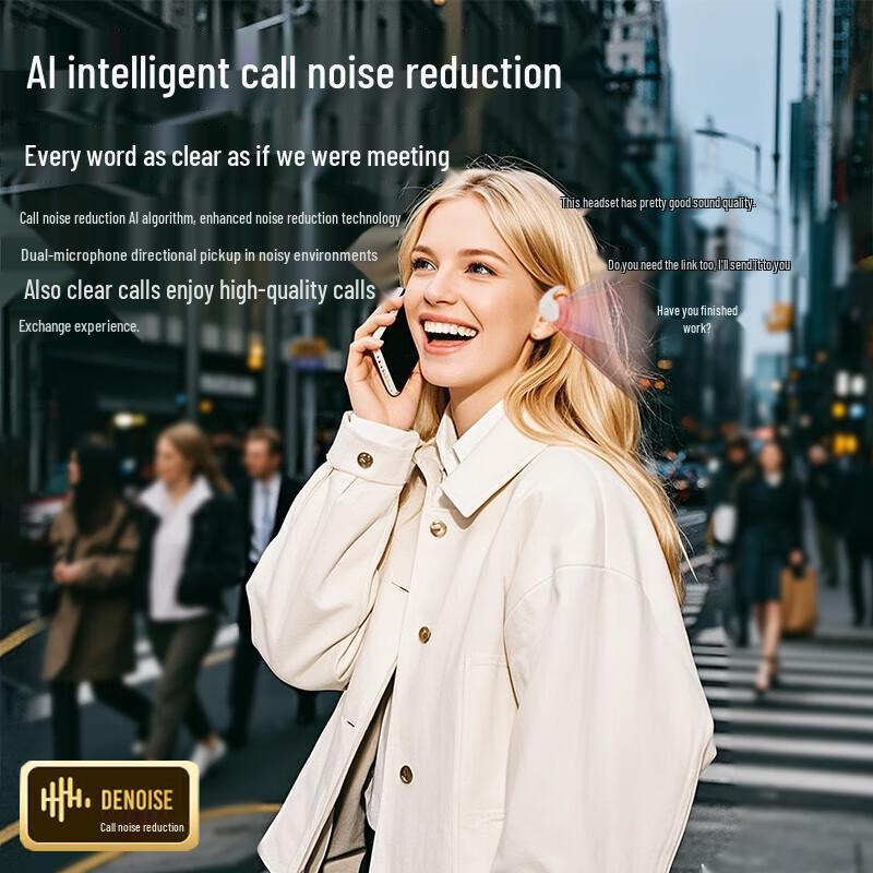 Lenovo TA300 Ear-hook Bone Conduction Open Wireless Bluetooth Headset