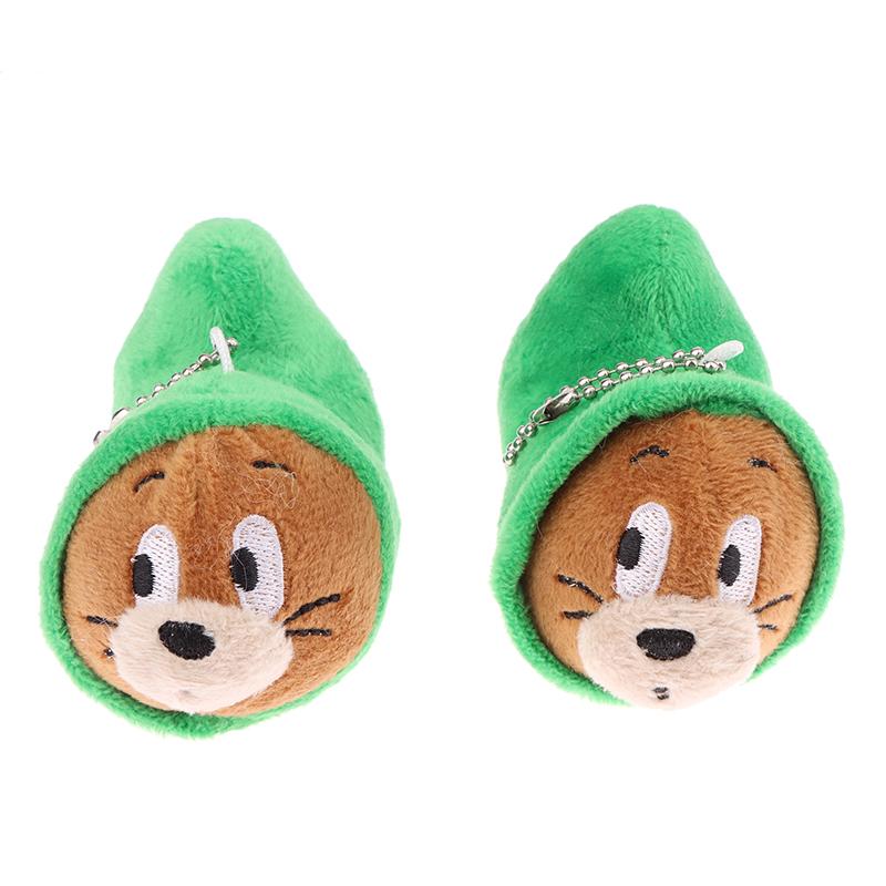

Mouse Caterpillar Plush Toy Cartoon Jerry Pendant Soft Stuffed Doll Keychain Backpack Car Bag Key Ring Decor Kid Gift
