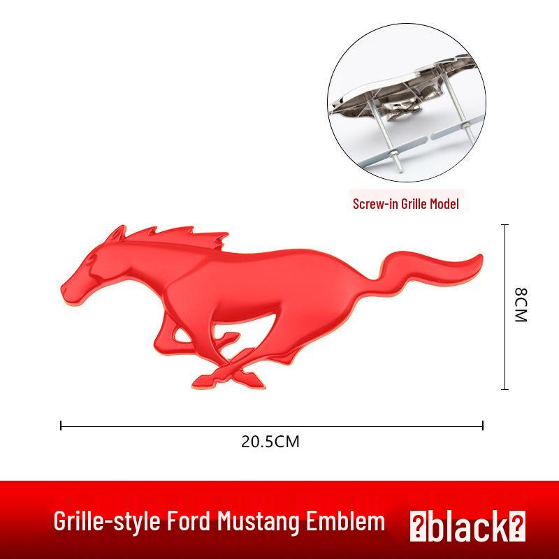 Metal Car Rear Badge for Mustang, Mondeo, and Ford Escort