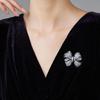 Bowknot Brooches Fashion Statement Brooch Evening Party Brooch Unique Bowknot Clothing Jewelry Present for Women Girl