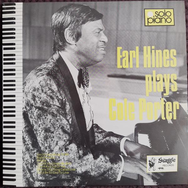 LP Record EARL HINES - Earl Hines Plays Cole Porter S1345 Swaggie Records 1981 Australia Jazz Used