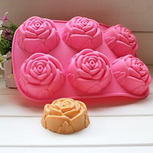 Various Silicone Molds, Roses/Handmade Soap/Candles/Clay/Resin/Silicone Molds/Cutting Molds/Handmade Crafts (Rose)