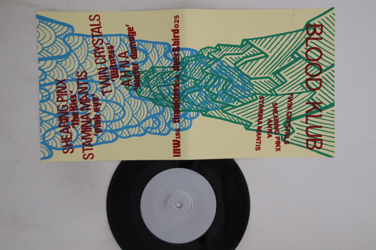 

7inch Record VARIOUS - Blood Klub INW186 ISOLATED NOW WA 2008 Canada Rock Used