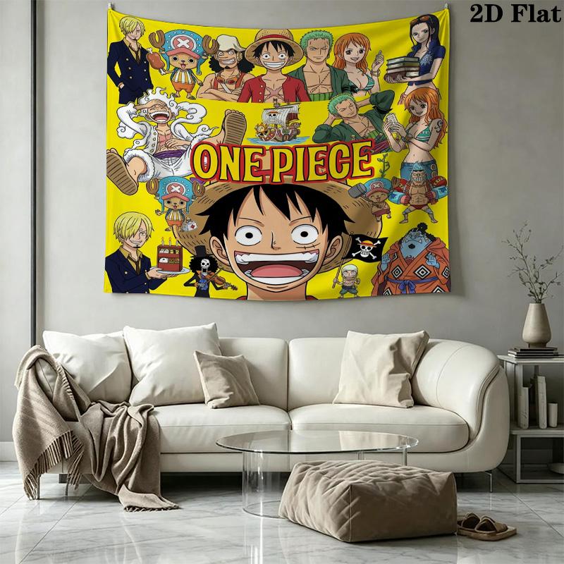 Arazzo da Parete One Piece Appeso Estetico alla Parete Coperta in Tessuto Stampato Arazzi Decorativi per Camera da Letto Soggiorno Decorazione per la Casa