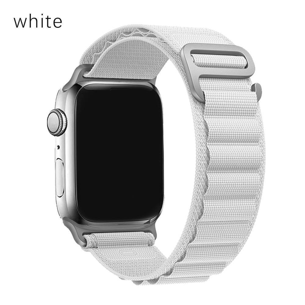 Alpine Loop Band for Apple Watch Ultra 2/Ultra 49mm 45mm 41mm 44mm 40mm 42mm Sport Nylon Outdool Breathable Strap for iWatch Series 9 8 7 SE 6 5 4 3