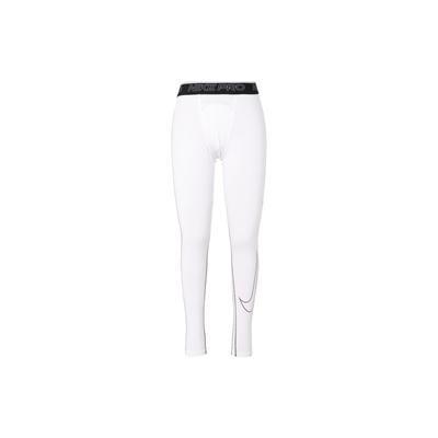 Casual Training Eco-Friendly Breathable Tight Fitness Pants Men Pants White DD1914-100