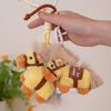 Pony Pendant Keychain 2026 Year of The Horse Plush Keyring Colorful Pony Doll Small Pony Bag Charm Gift for Kids
