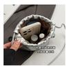 IELGY Fashion Simple Mobile Phone Lucky Bag Bag Lightweight Fresh Drawstring Hand Bag Crossbody