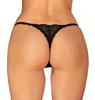 Obsessive - Sexy Black Thong with Decorative Strap Chemeris M/L