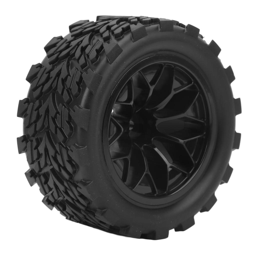 4PCS RC Car Wheels and Tires RC Rubber Tires Replacament for Traxxas 1/10 Remote Control Cars