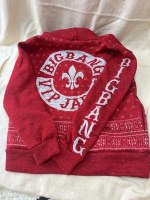 [USED] Free Shipping BIGBANG Knit Hoodie, Size M