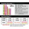 1.2M/1.5M/1.8M Colorful Visibility Inflatable Scuba Diving SMB Surface Signal Marker Buoy Accessory