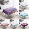 Colorful Cloud Tablecloth Sunset  Anti-fouling Waterproof Rectangular Kitchen Dining Table Home Decoration