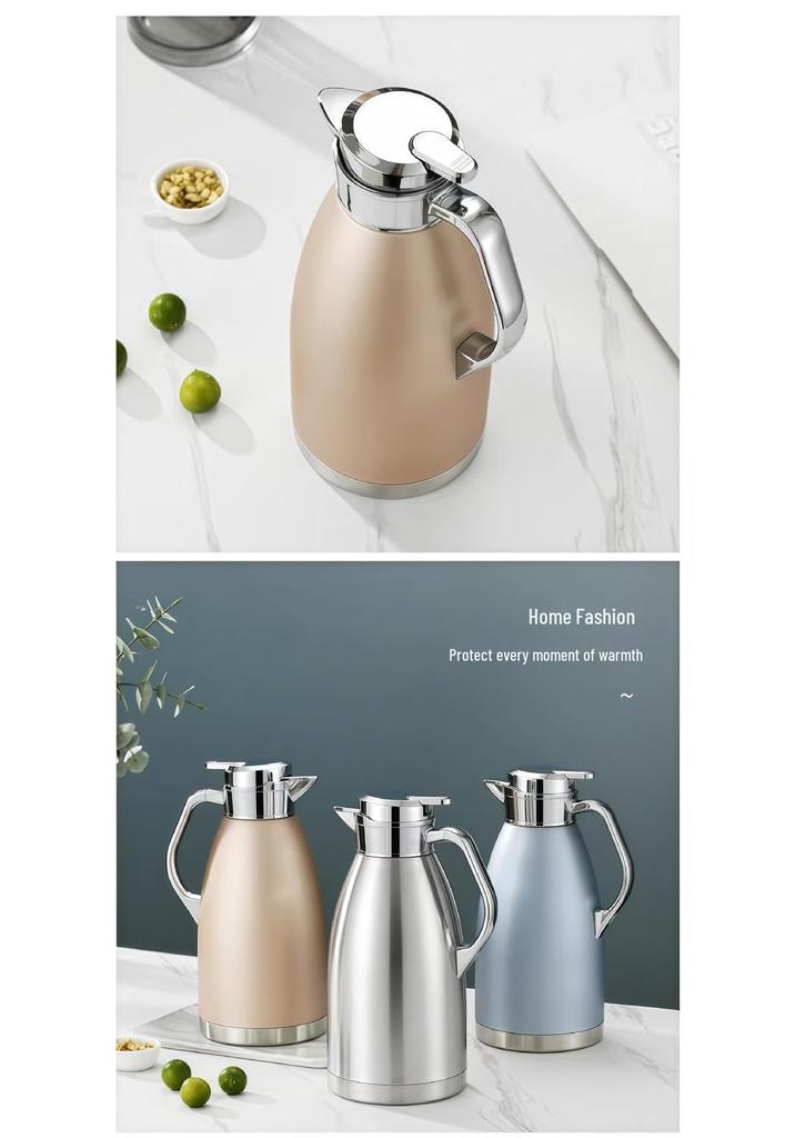 316 Stainless Steel 2L Vacuum Insulated Hot Water Bottle for Hotel/Home