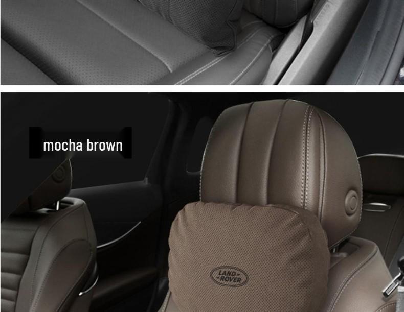 Suede Neck & Lumbar Pillow for Range Rover Sport, Discovery Sport, Evoque, Velar, Guardian Models