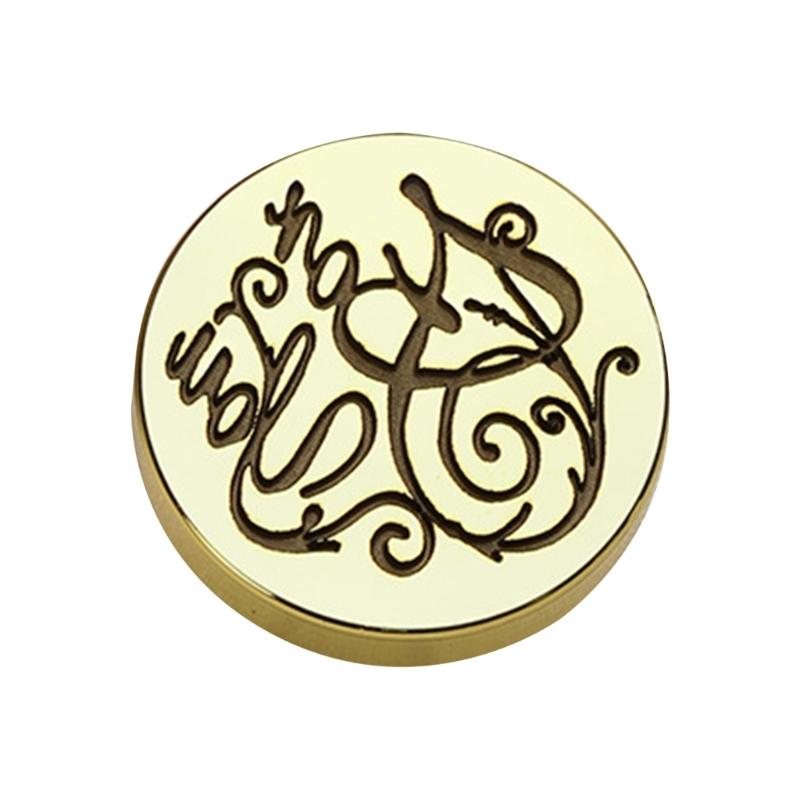 Antique Sealing Wax Scrapbooking Stamps Head for Party Invitations Gift Decor