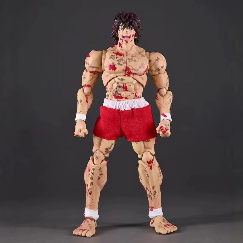 New 3 Styles  1/12 Son Of Ogre Baki Hanma Baki Venue Exclusive Version Action Figures Room Decor Doll Boy Toy Gift Collectible