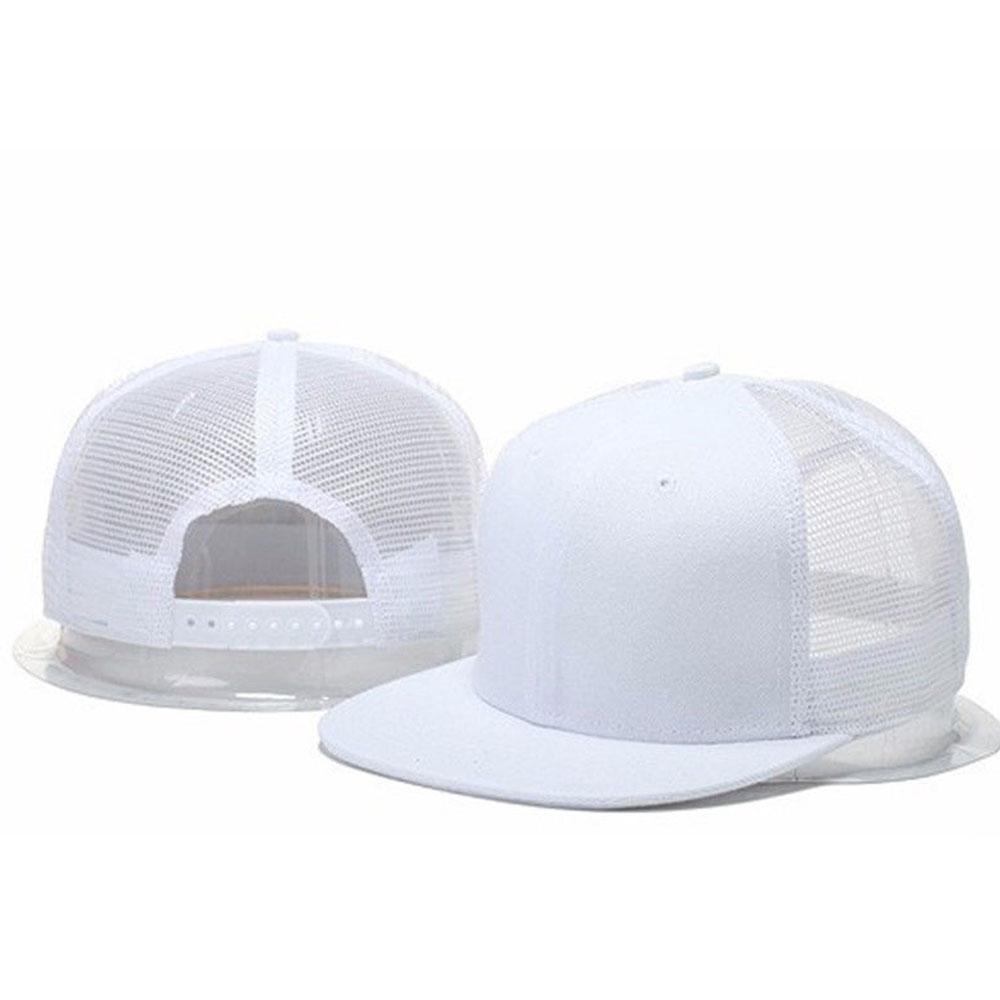 Fashion Unisex Cap Acrylic Plain Snapback Hat High Quality Adult Hip Hop Baseball Cap Men Women Mesh Cap Outdoor Leisure Basebal
