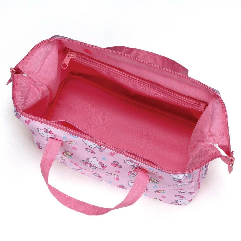 Skater Diaper Clasp Carry All Your Diaper Changing Needs Hello Kitty Plush Sanrio Pouch, Closure, Together, Design, BOMP3-A