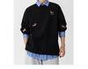 Felpa con cappuccio e polo da uomo alla moda in stile americano con ricamo di bassotto, Top autunnale da donna in due pezzi, Taglia piccola