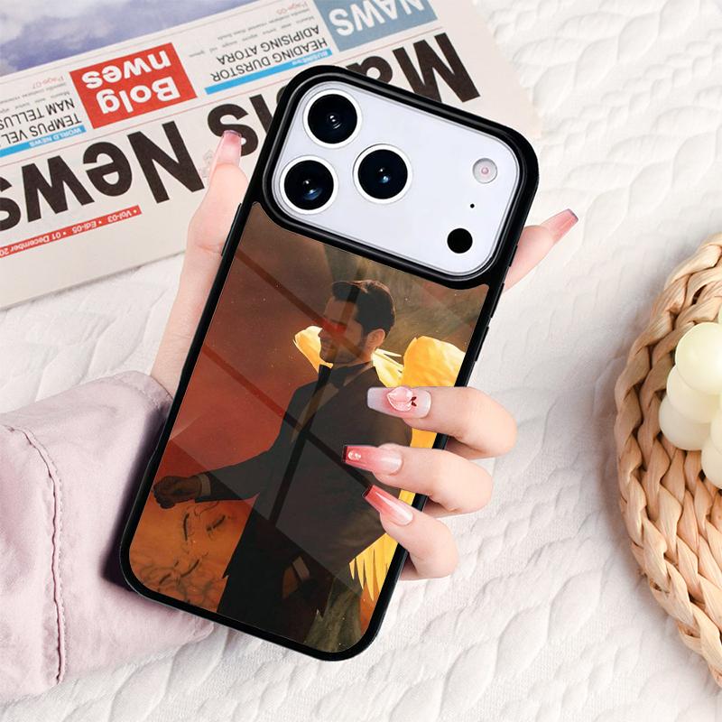 American TV Series Lucifer Angel Phone Case For IPhone 17 16e 15 14 13 12 11 Pro Max Air Mini Soft Protective Cover