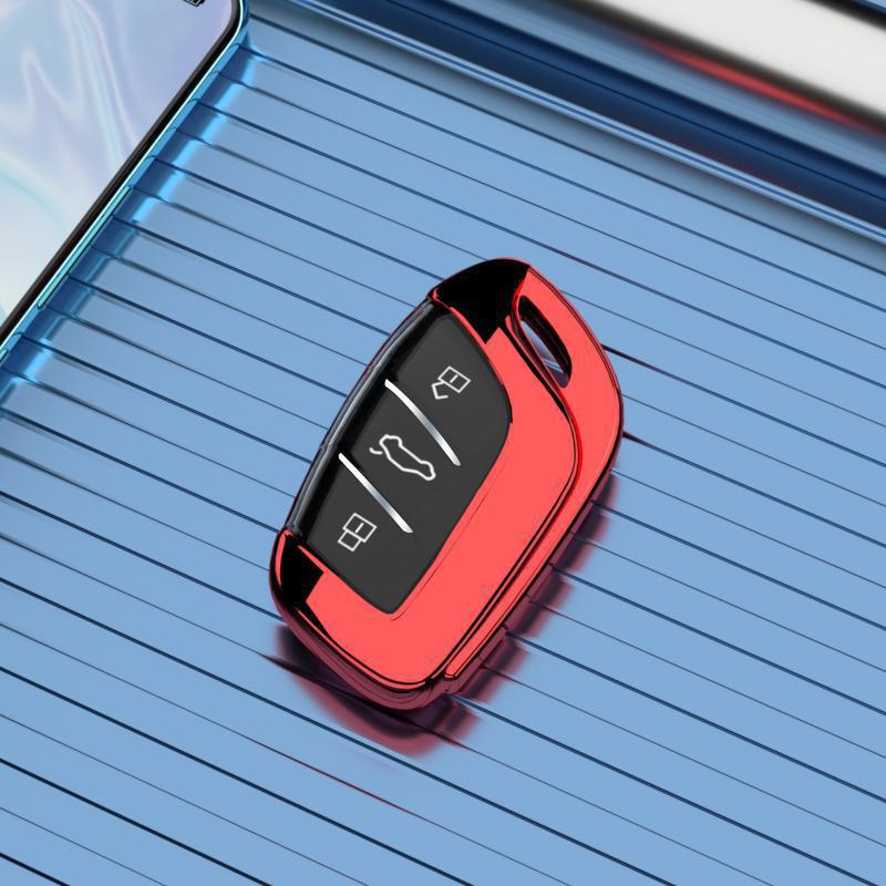 MG HS Key Cover: Full Protection, High-Grade Luxury Shell with Chain